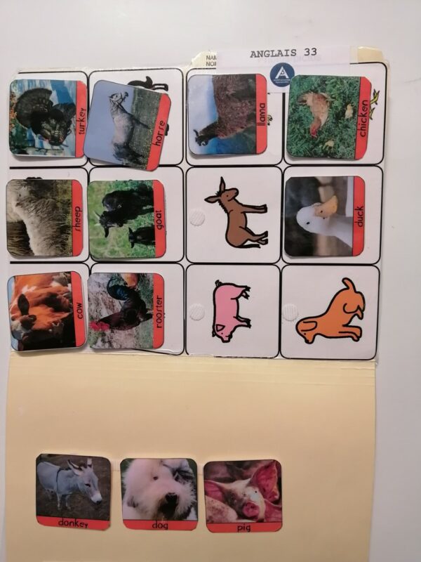 Les animaux de la ferme