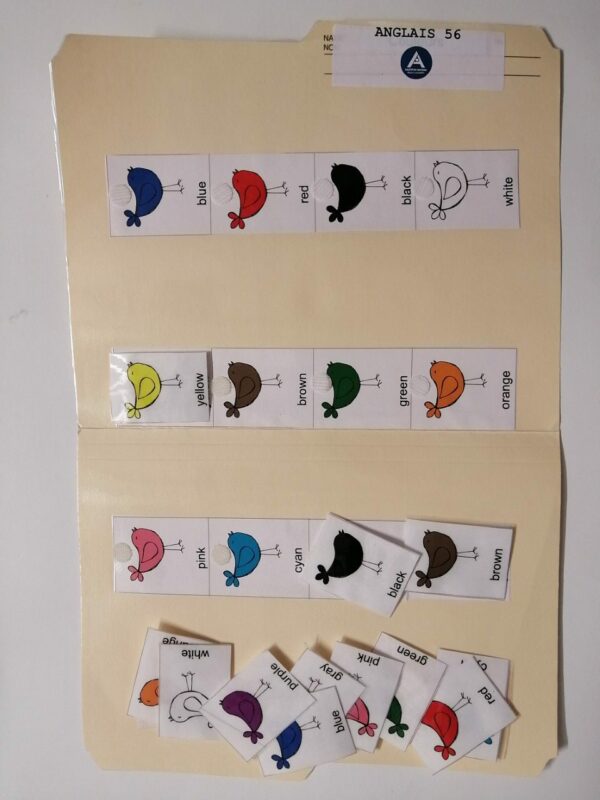 Les couleurs