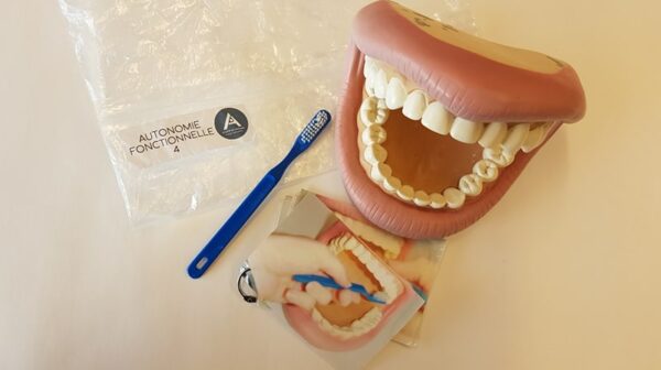 Le brossage de dents