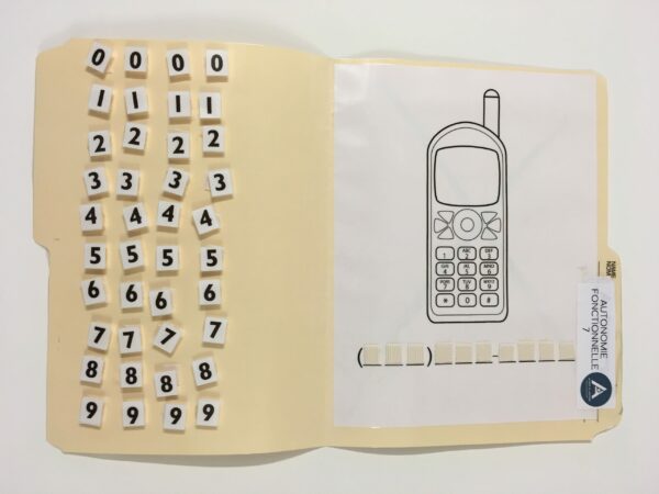 Écrit ton numéro de téléphone