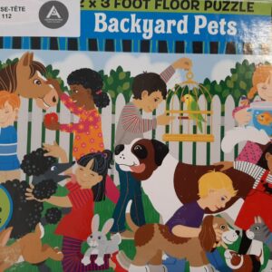 Casse-tête géant animaux de compagnie- 24 morceaux