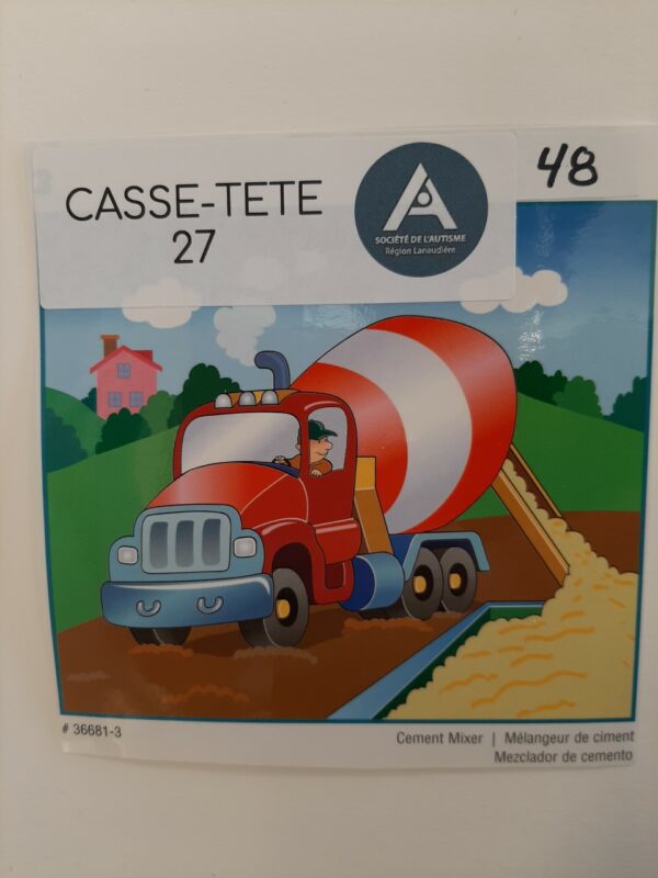 Bétonière- 48 morceaux