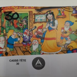 Blanche neige et les septs nains