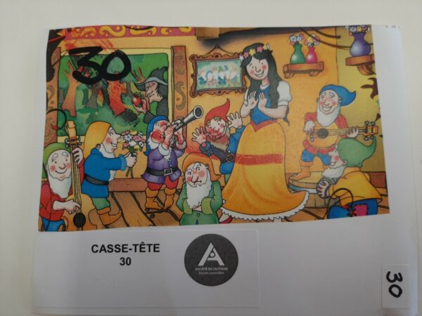 Blanche neige et les septs nains