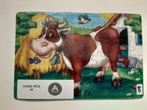 La joyeuse vache- 60 morceaux