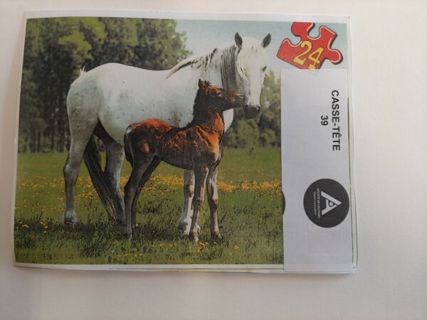 Les chevaux- 24 morceaux