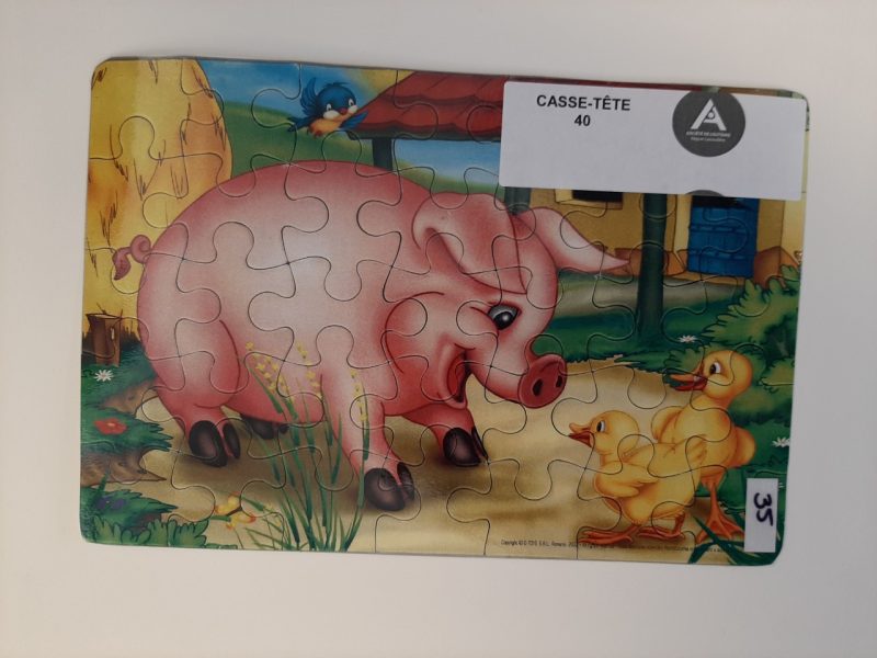 Pig Puzzle - le Casse tête de Cochon !