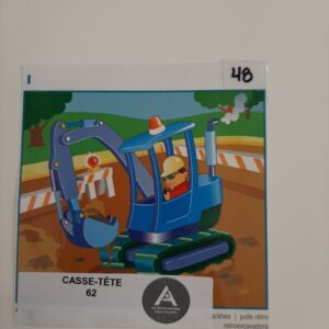 Pelle mécanique- 48 morceaux