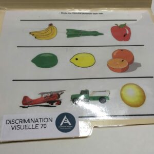 Trouve l'objet jaune