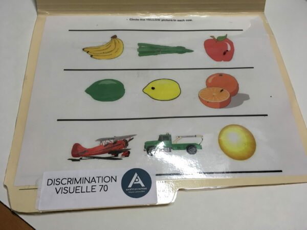 Trouve l'objet jaune