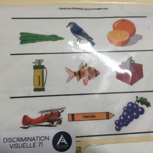 Trouve l'objet orange