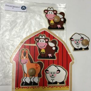 La petite ferme rouge
