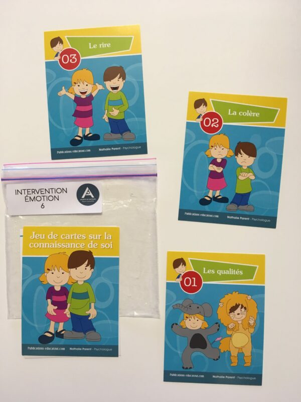 Jeu de carte sur la connaisance soi
