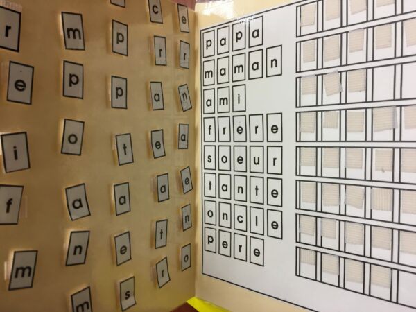 Place les lettres