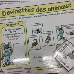 Devienttes des animaux