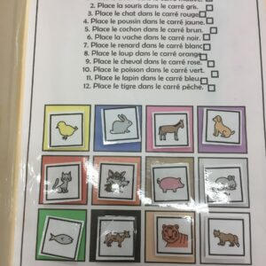 Place les animaux au bon endroit