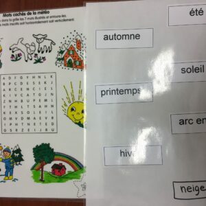 Mots cachés de la météo