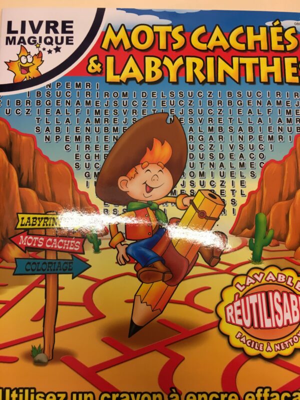 Mots caché et labyrinthe