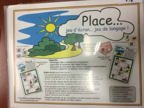 Place les images