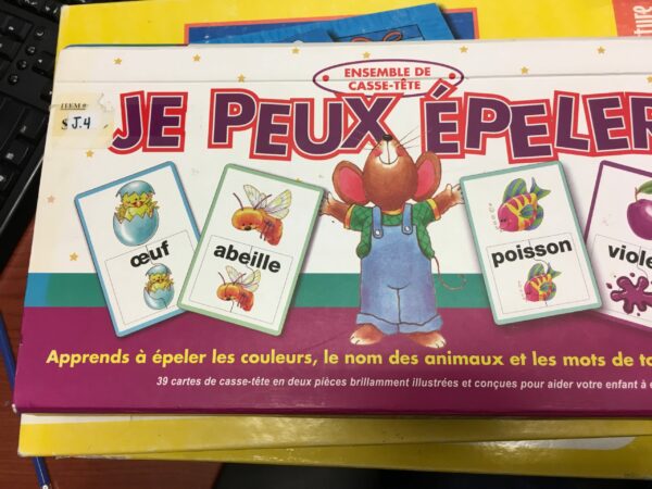 Je peux épeler!