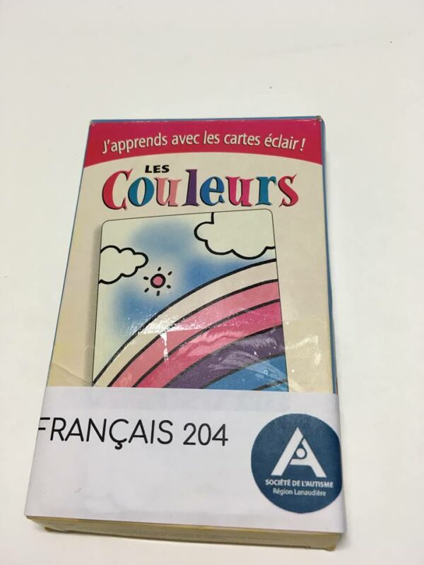 J'apprends les couleurs