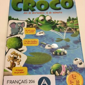 Croco- jeu de devinette et mémoire