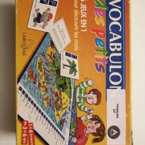 Jeu vocabulon des petits