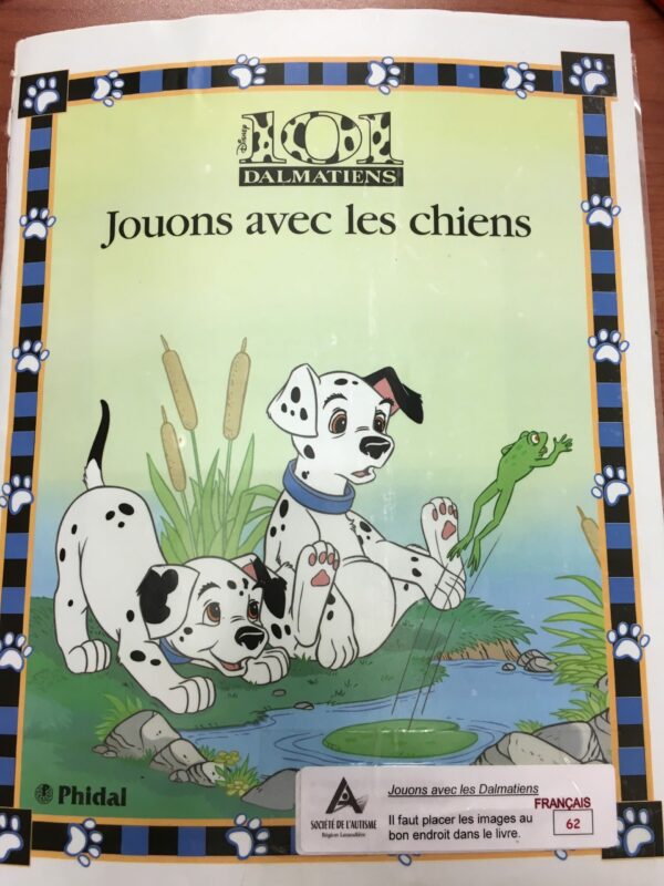 Jouons avec les dalmatiens