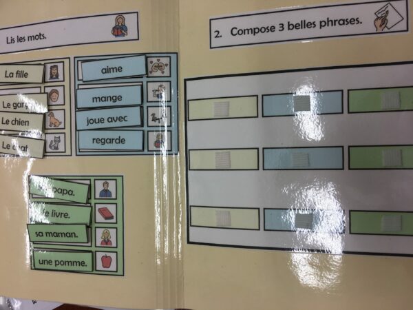 Compose des phrases