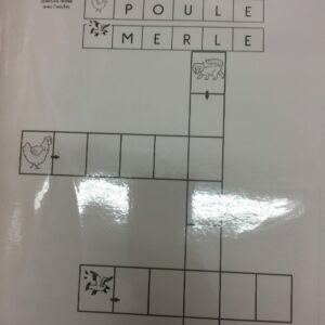 Mots croisés animaux