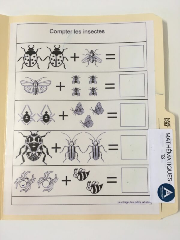 Compte les insectes