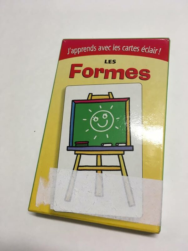 Carte éclair des formes