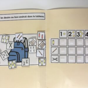 Place les dessins au bin endroit