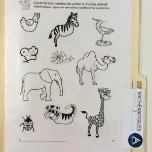 Ajoute le bon nombre de pattes