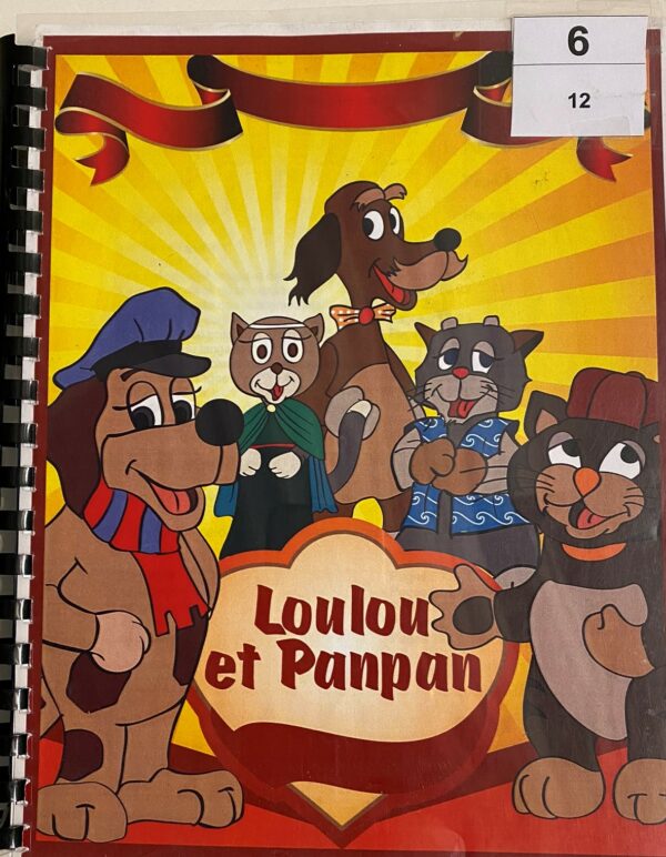 Loulou et Panpan (guide) Va avec no 6,13 à 6,17