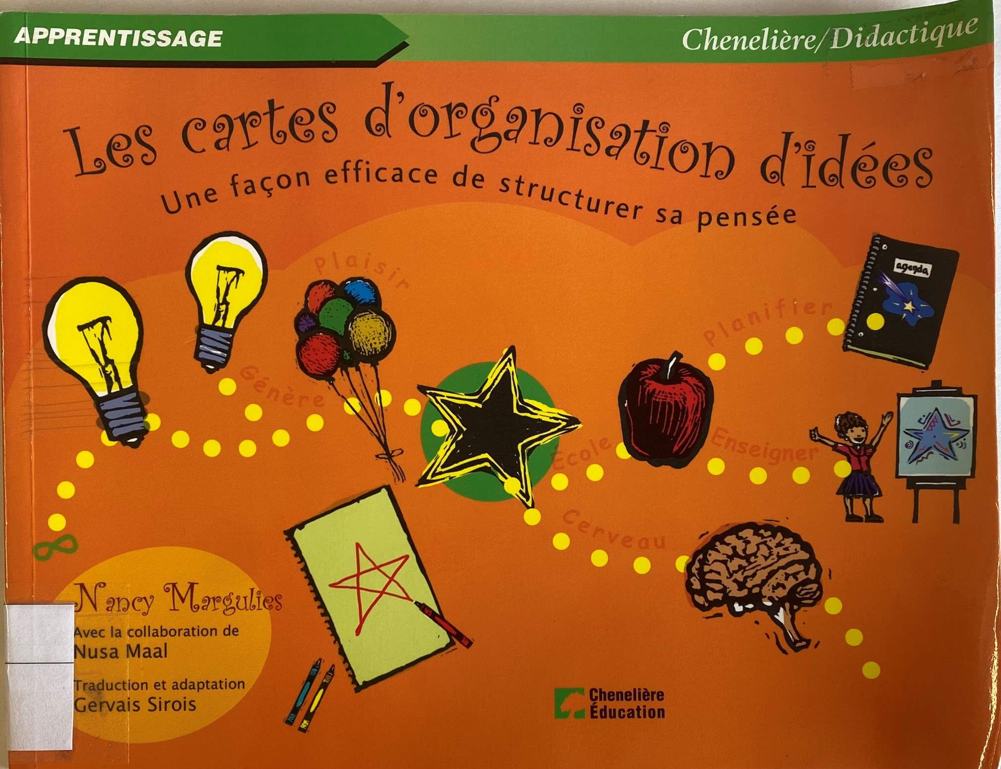 Les cartes d'organisation d'idées, une façon efficace de structurer la pensée