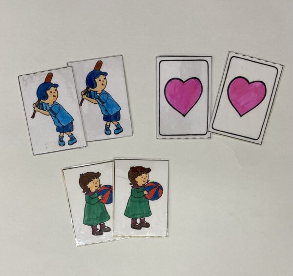 Jeu de mémoire Caillou
