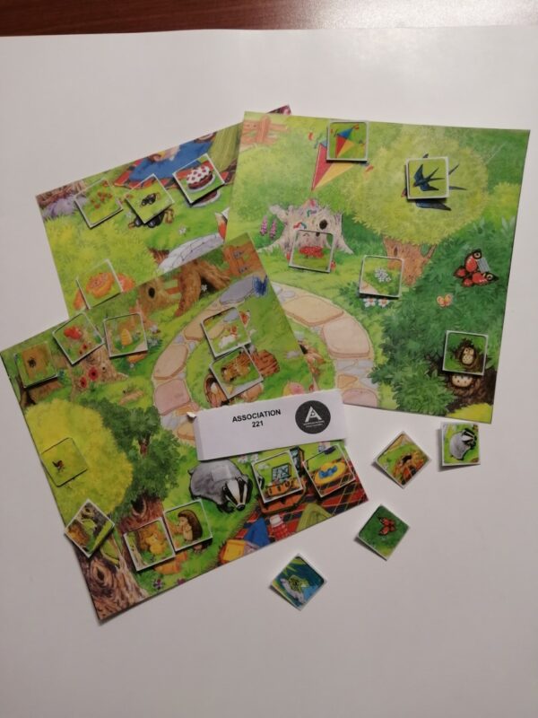 Cherche et trouve dans le jardin