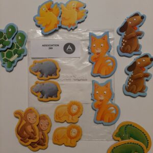 Jeu de mémoire des animaux