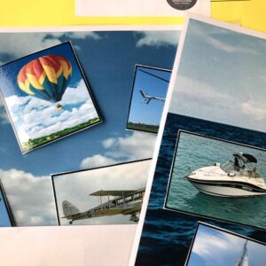 Dans les airs ou sur la terre?