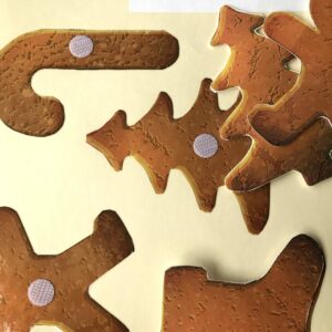 Les biscuits de pain d'épice