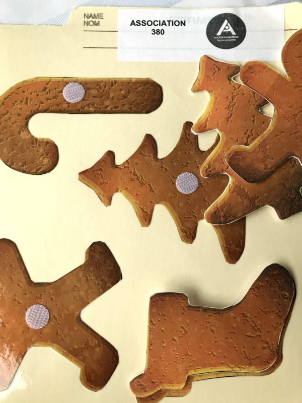 Les biscuits de pain d'épice