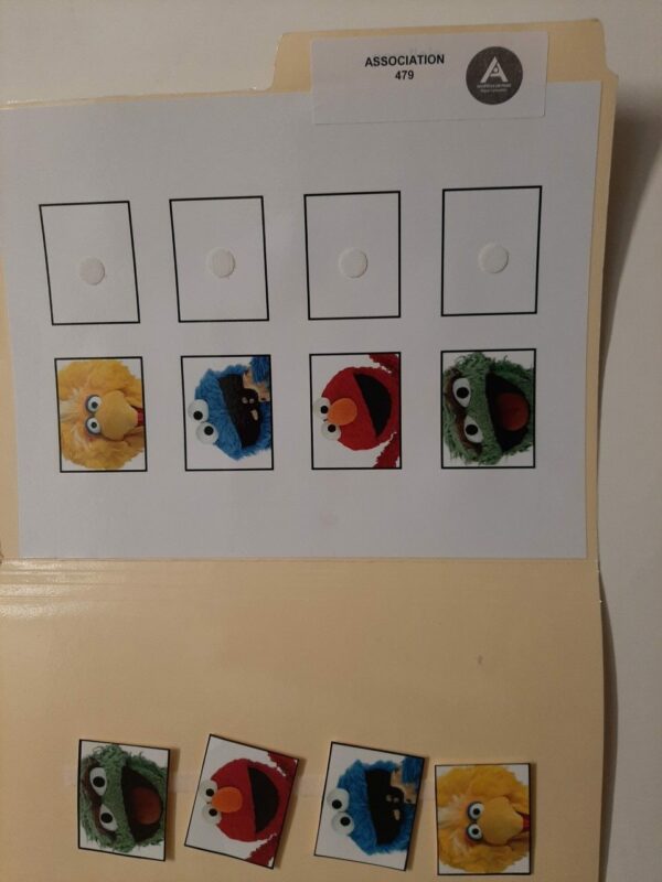 Les personnages de sesame street