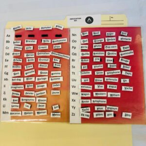 Reconnaît les lettres