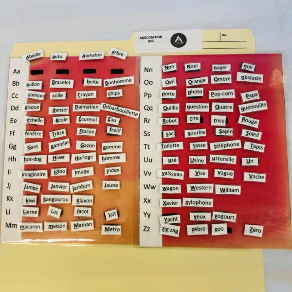 Reconnaît les lettres