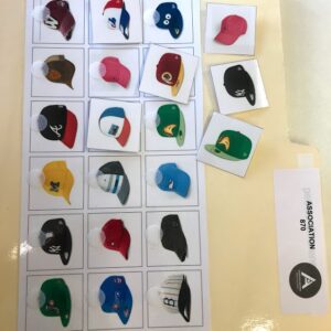 Les casquettes