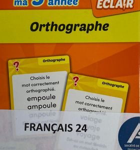 Toute ma 3e année - orthographe