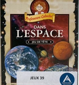Dans l'espace professeure Caboche