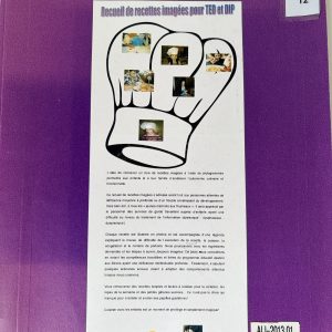 Recueil de recettes imagées pour TED et DIP